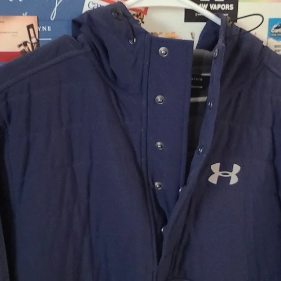 Men's Under Armour Storm 1/2 button hoodie - Picture 4 of 6